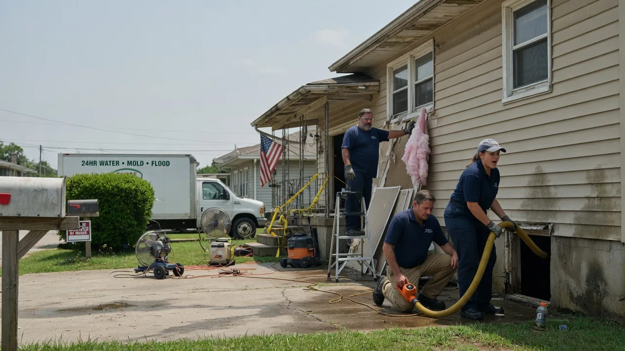 Water Damage Repair in East Bank, WV near me
